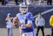 QB Daniel Jones (17) during Walk-On's Independence Bowl^ Shreveport^ USA - 27 Dec 2018